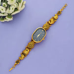 925 Silver Antique Silver Bracelet Watch for Women