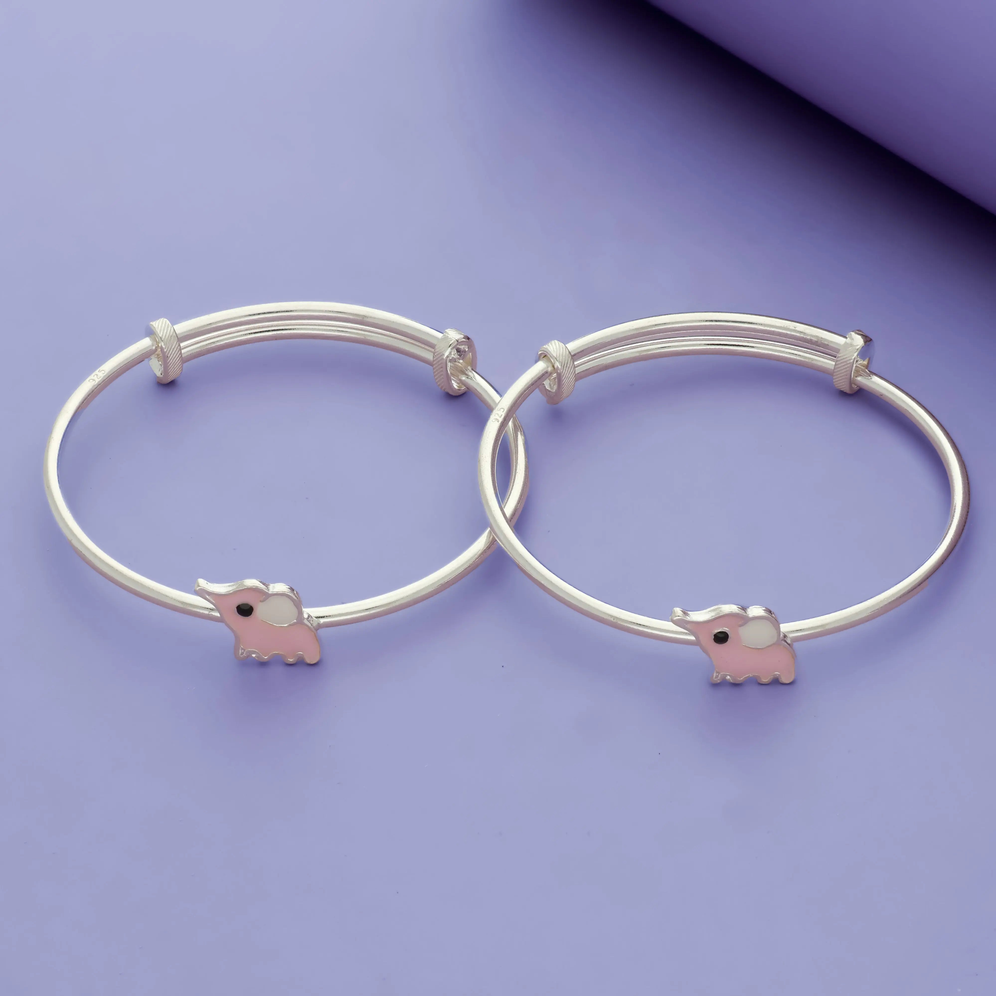 Little Jumbo Children's 925 Silver Bangles