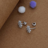 Nakshatra Sparkle 925 Silver Women Stud Earring