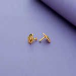 925 Silver Cute Peacock Stud Earrings