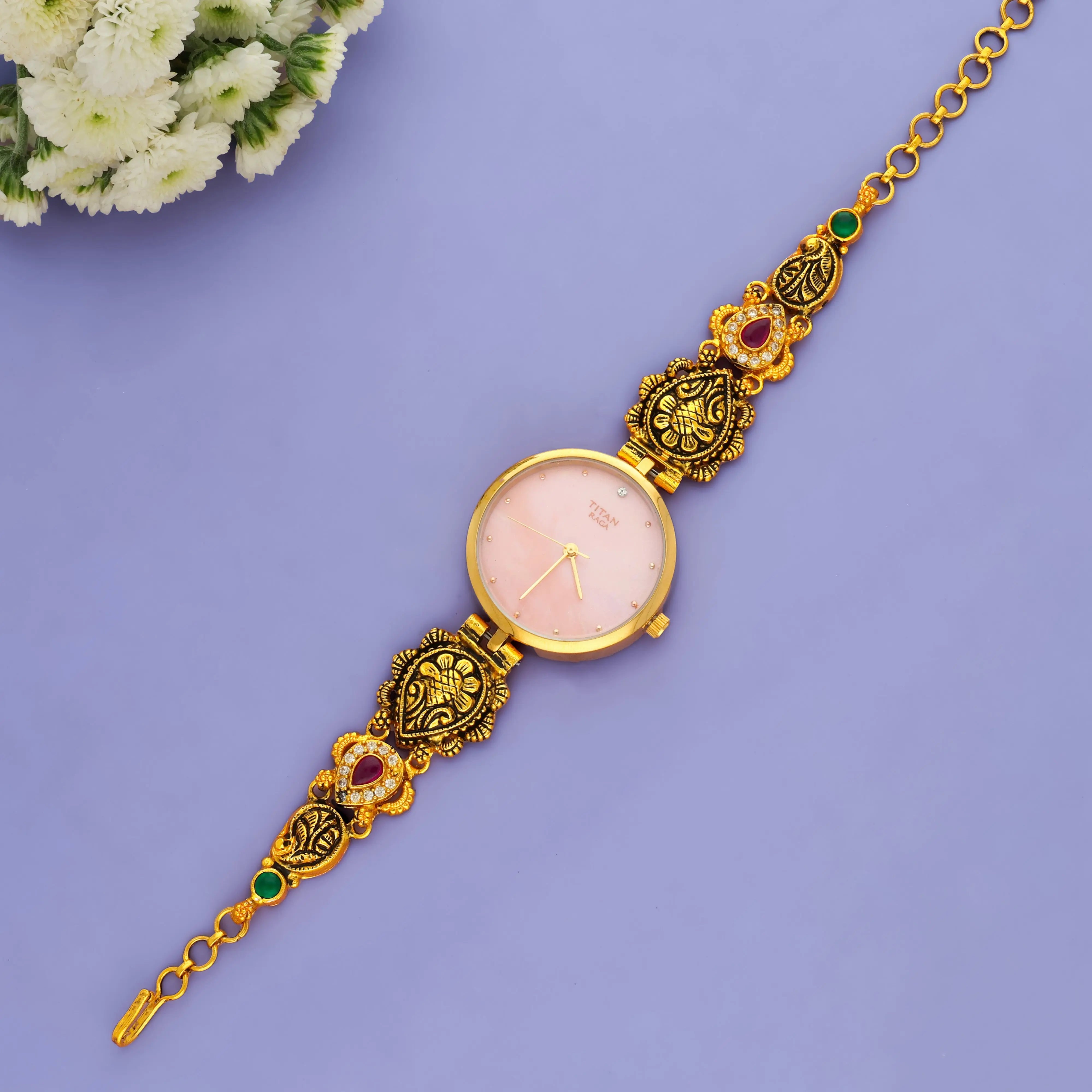 Pure 925 Silver Bracelet Traditional Watch