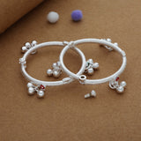 Mini Maharani 925 Silver Traditional Kid Anklet(1Yr-2Yrs)