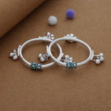 Rosy Bells Pure Silver Kid Anklet(0-6Months)