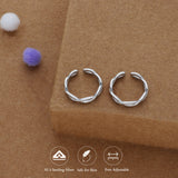 Twisted Loop 925 Silver Toering