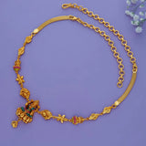 Goddess Durga 925 Silver Temple Necklace