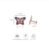 Silver studs for kids