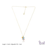 Unicorn Gold Polish 925 Silver Kids Chain Pendent(3+ Yrs)