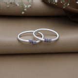 Sweet Classic Silver Anklet for Babies(3 - 6months)