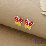Beautiful Butterfly Silver Stud for Kids(6+ Yrs)