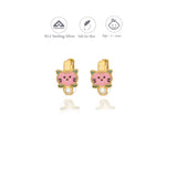 Meow Magic 925 Silver Kid Hoop Earring (3+ Yrs)