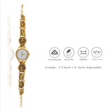 925 Silver Antique Rajawadi Bracelet Watch