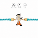 Chhota Bheem 925 Sterling Silver Children Rakhi