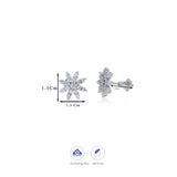 Nakshatra Sparkle 925 Silver Women Stud Earring