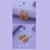 Devi Peacock Charm 925 Gold Polish Traditional Jhumka