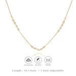 Festive Charm 925 Sterling Silver Chain Necklace