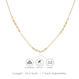 Festive Charm 925 Sterling Silver Chain Necklace