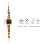 Premium Antique Gold Plated 925 Silver Wristwatch