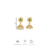 Vana Bloom 925 Silver Traditional Kid Earring