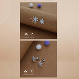 Taruni Flower 925 Silver Women Stud Earring