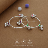 Kumkum Bells 925 Silver Kid Anklet(1-2Yrs)