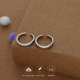 Blush Curve Adjustable 925 Silver Fancy Toering