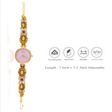 Designer Traditional Jewelry 925 Silver Bracelet Watch