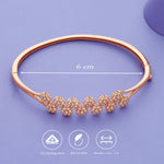 Floral Royale 925 Silver Kid Bangle