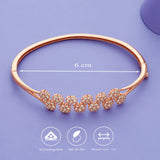 Floral Royale 925 Silver Kid Bangle