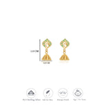 Taranga Traditional 925 Gold Polish Silver Kid Earring