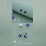 Blue Lotus 925 Silver Kid Drop Earring(8+ Yrs)