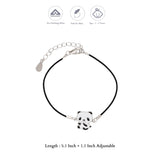 Cuddly Panda 925 Thread Silver Bracelet(1-5Yrs)