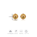 Surya-Kanti Traditional 925 Gold Polish Silver Kid Earring