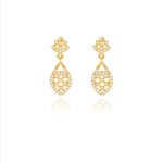 Petal Drops 925 Silver Earrings