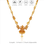 Gaja Lakshmi 925 Sterling Silver Traditional Necklace