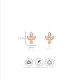925 Silver Flora Whisper Studs for Children