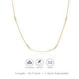 Bloom Charm 925 Sterling Silver Necklace Chain