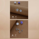 Tejaswini Floral 925 Silver Women Stud Earring