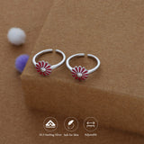 Cherry Blossom 925 Silver Fancy Toering