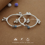 Little Payal Charm 925 Silver Traditional Kid Anklet(6M-1Yr)