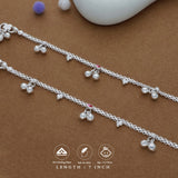 Little Fairy Traditional 925 Silver Kid Anklet(3-4 Yrs)