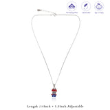Little Champ 925 Silver Kids Chain Pendant (3+ Years)