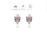 Meow Magic 925 Silver Kid Hoop Earring (3+ Yrs)