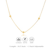 Elegant Bead 925 Sterling Silver Chain Necklace