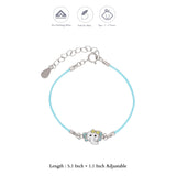 Tiny Trunk 925 Thread Silver Bracelet(1-5Yrs)