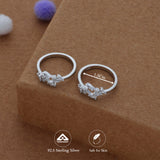 Crone Blossom 925 Silver Toering