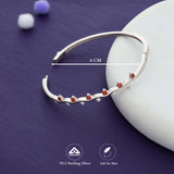 Sparkling 925 Silver Kada