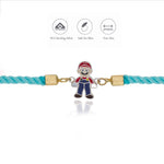 Happy Joker 925 Silver Rakhi