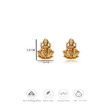 Anagha Traditional 925 Gold Polish Silver Kid Earring