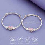 Tiny Mariposa 999 Sterling Silver Kid Bangles