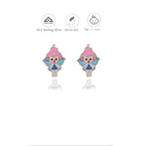 Dream Fairy 925 Silver Kid Hoop Earring (3+ Yrs)